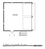 Garage Floor Plans - First Floor